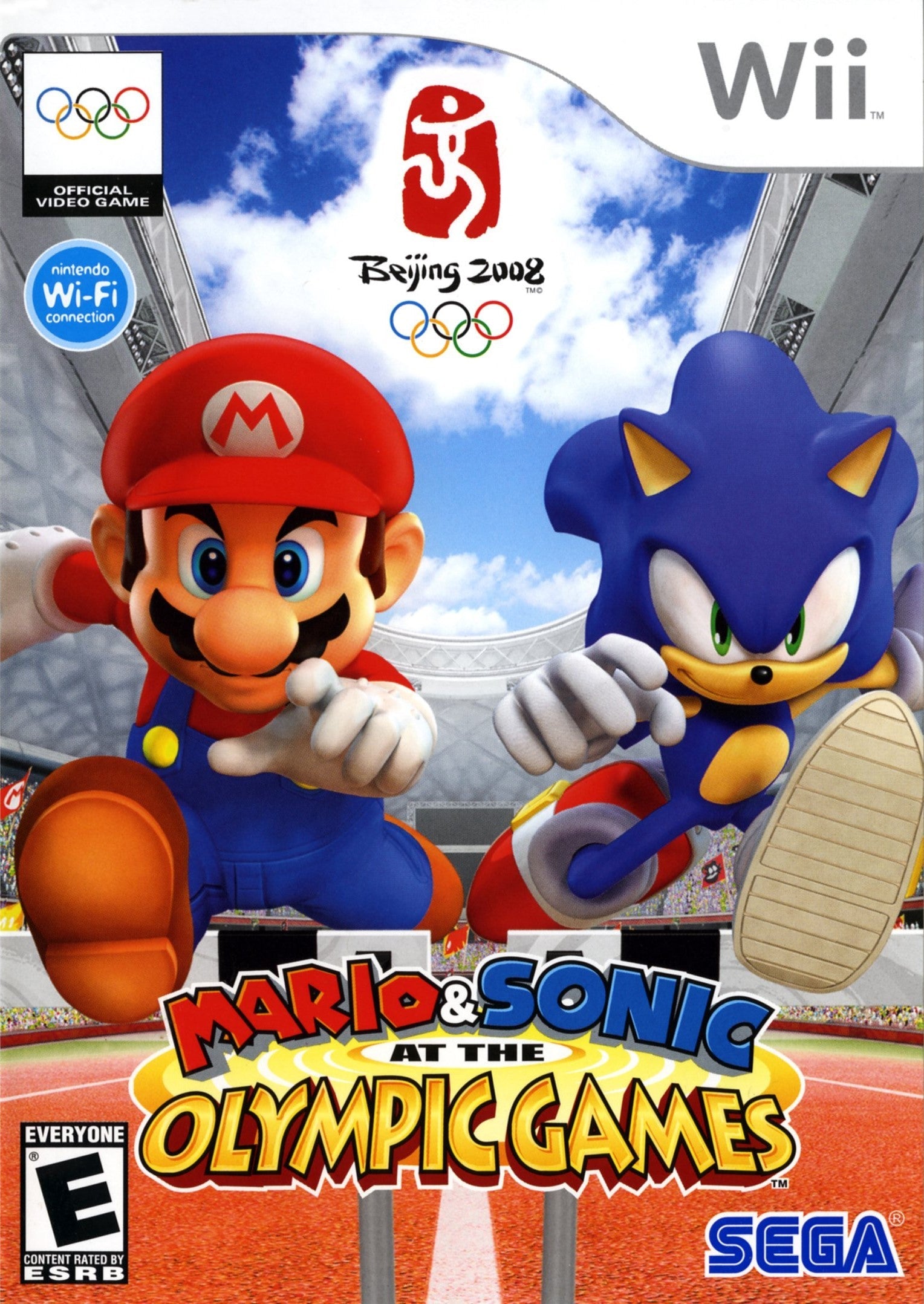 Mario & Sonic at the Olympic Games Beijing 2008 - Nintendo Wii Sports Video Game for Family Fun & Multiplayer Competition | Perfect for Game Nights & Olympic-Themed Parties