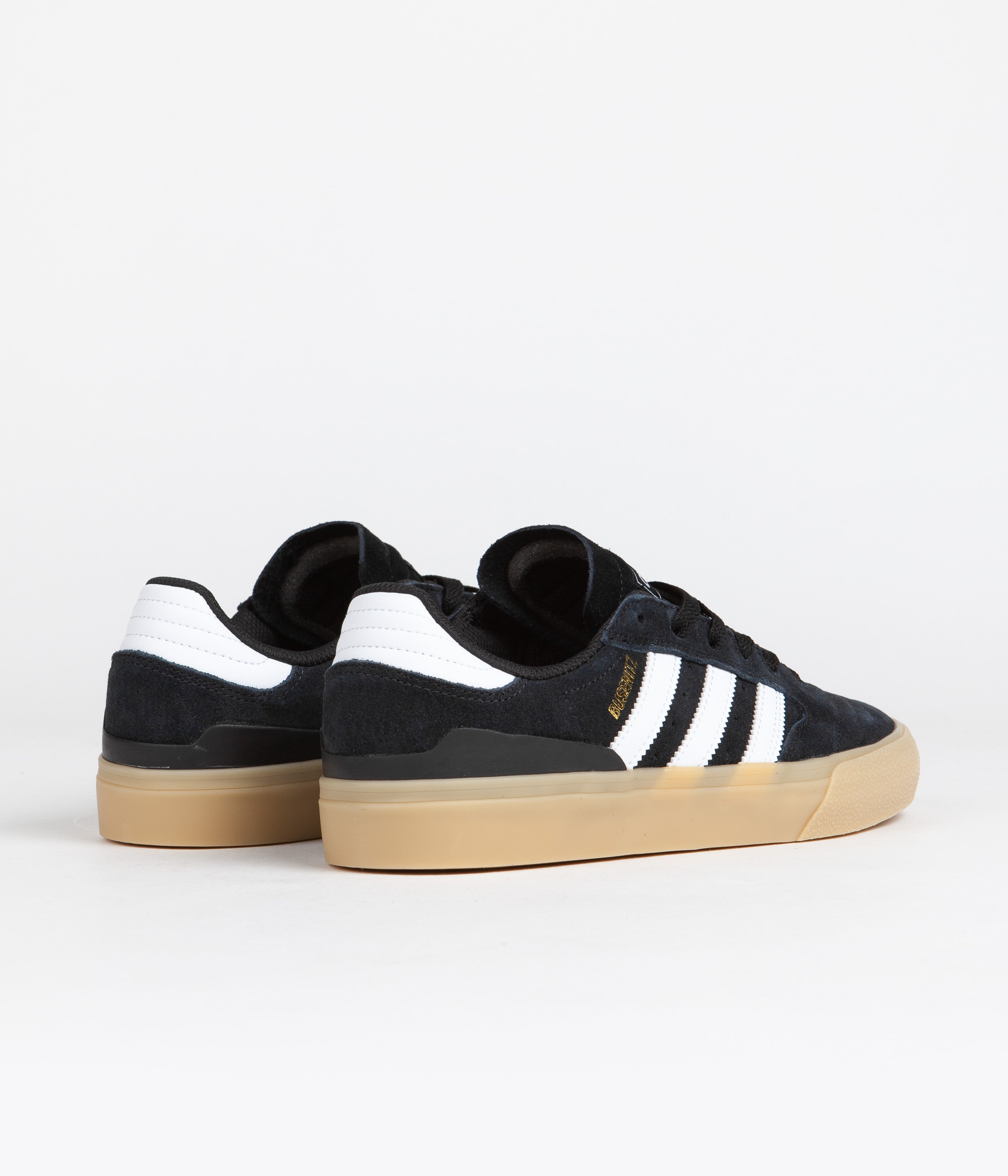 Adidas Busenitz Vulc II Skate Shoes - Core Black / FTWR White / Gum3 - Durable & Comfortable for Skateboarding & Casual Wear