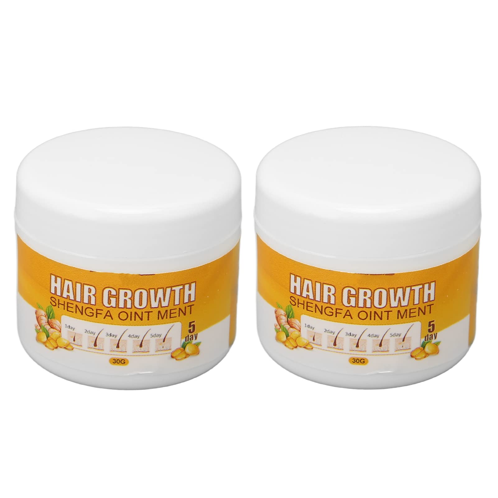 Ginger Extract Hair Regrowth Cream - Scalp Moisturizer & Follicle Activator for Thicker, Healthier Hair | Promotes Hair Growth & Revitalizes Dormant Follicles | Ideal for Daily Scalp Care & Thinning Hair Treatment