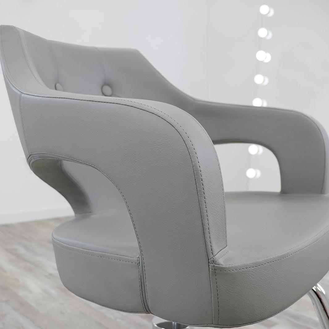 Professional GLITZ Salon Chair with Adjustable Height & Swivel Base - Perfect for Hair Styling, Barber Shops & Beauty Salons