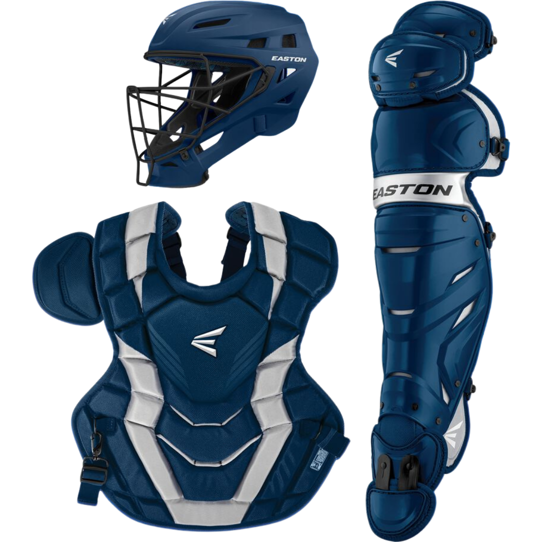 Easton Gametime Intermediate Baseball Batting Gloves & Bat Grip Kit - Perfect for Youth & Adult Training, Games, and Practice Sessions