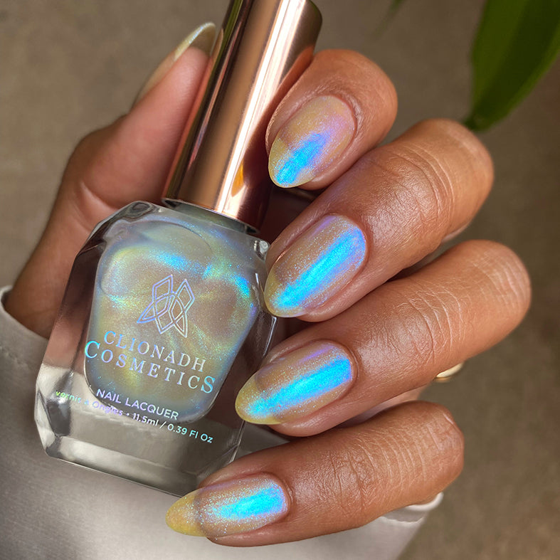 Premium Stained Glass Collection Nail Polish Set of 4 - Vibrant Long-Lasting Colors for Professional Salon & DIY Manicures at Home