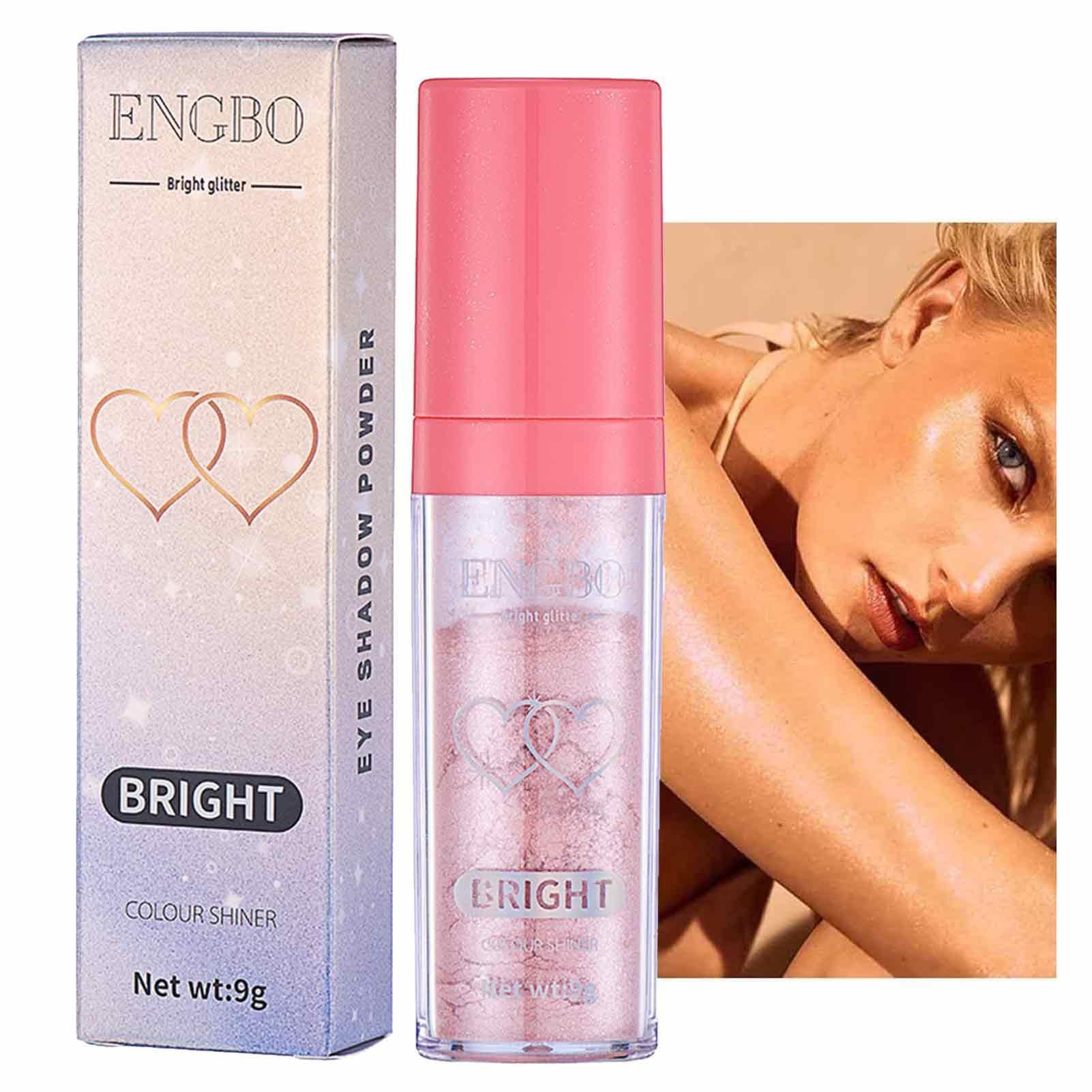 Fairy Highlighter Powder Stick - Shimmer Glitter Face & Body Makeup for Eyes, Lips, Hair | Long-Lasting Glow for Parties, Festivals & Night Out