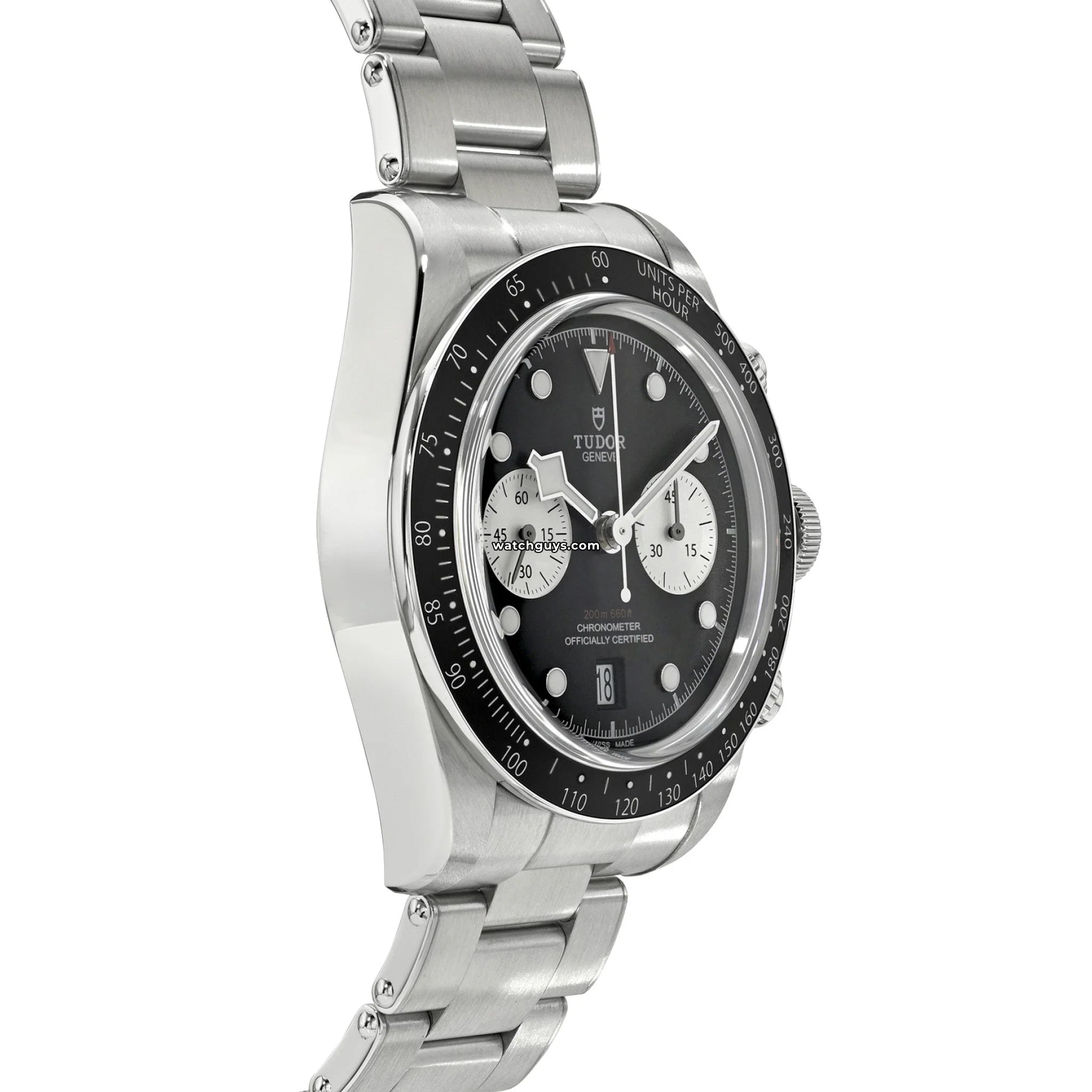 Tudor Black Bay Chrono Black 79360N Men's Luxury Watch - Perfect for Diving, Business & Formal Occasions