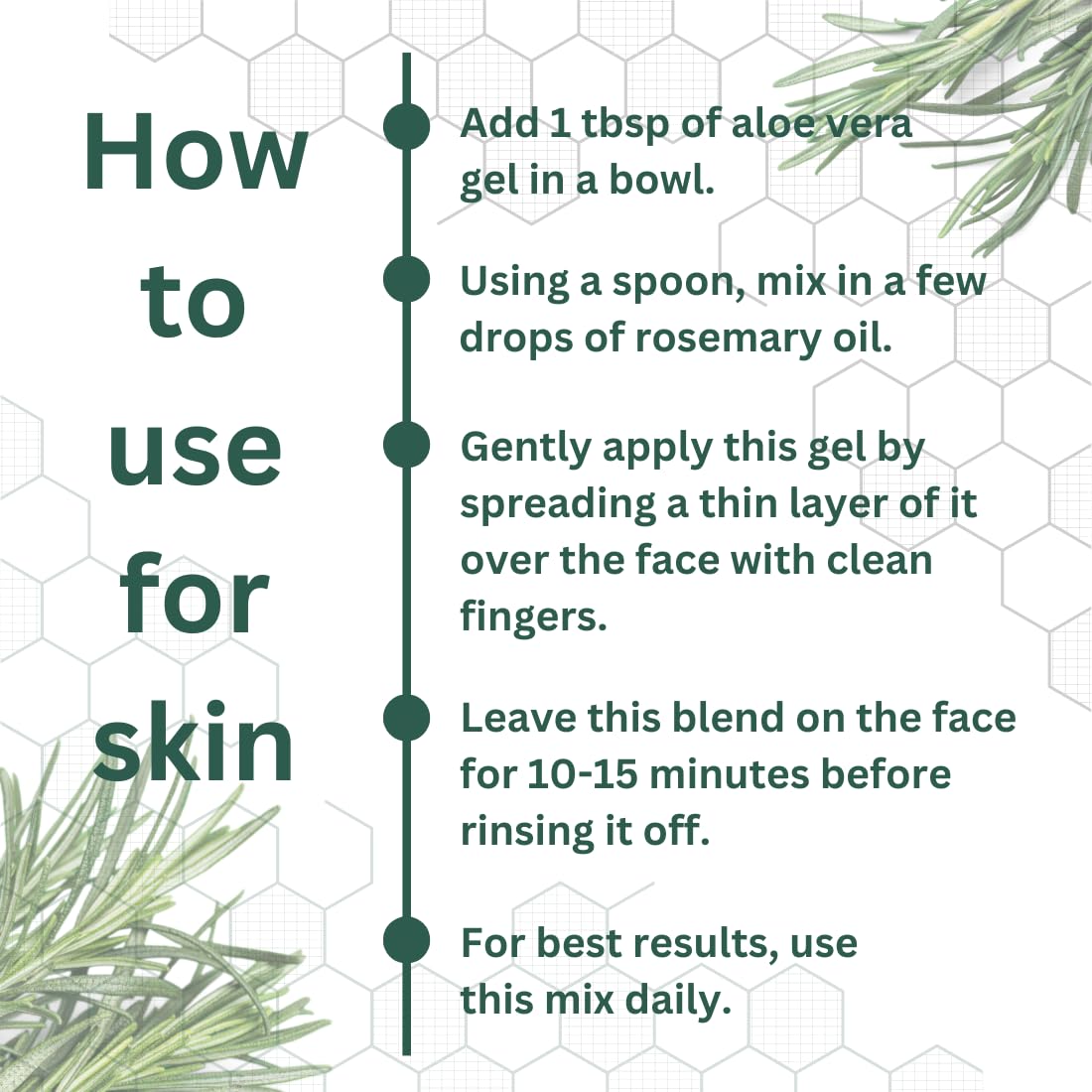 Organic Rosemary Essential Oil for Hair Growth - 100% Pure & Natural Rosmarinus Officinalis Oil - Non-Greasy, Lightweight Hair Treatment for Men & Women - Promotes Healthy Scalp & Thicker Hair - Perfect for DIY Hair Care & Aromatherapy - 2 Pack (15ml x 2)