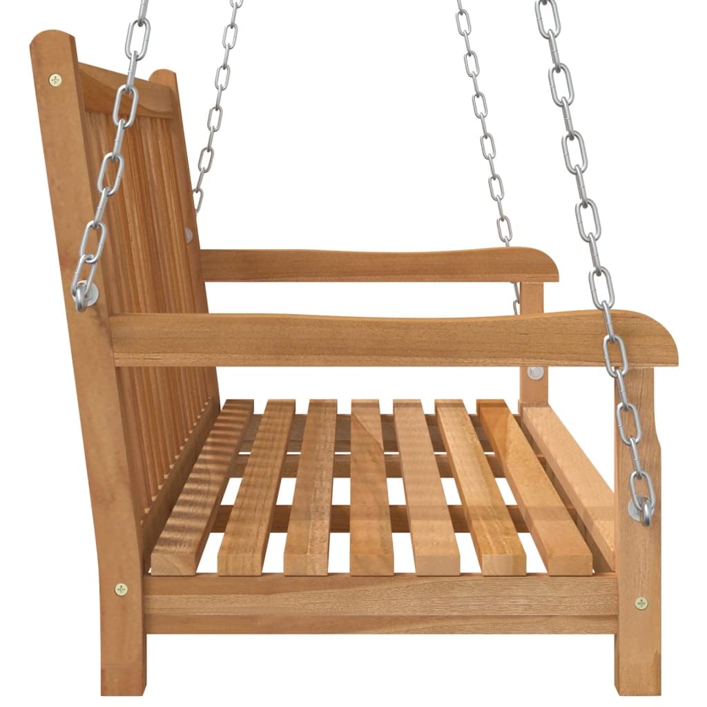 Premium Teak Wood Porch Swing Chair - 44.9