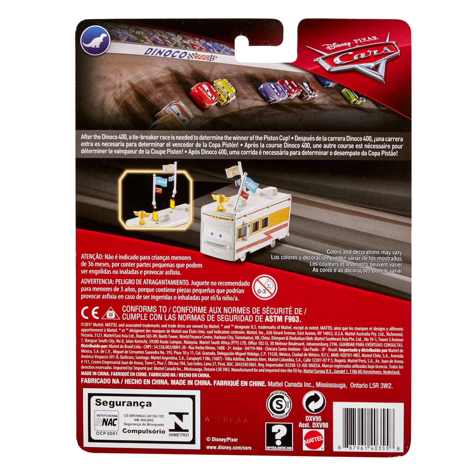 Disney Cars Deluxe Van Scanlane Toy - Lightning McQueen & Friends Die-Cast Vehicle for Kids - Perfect for Playtime, Collecting & Disney Themed Parties
