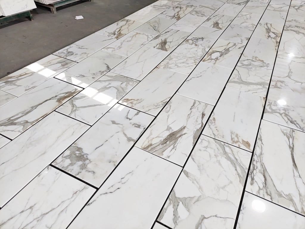 Premium Calacatta Gold Marble Tile 18