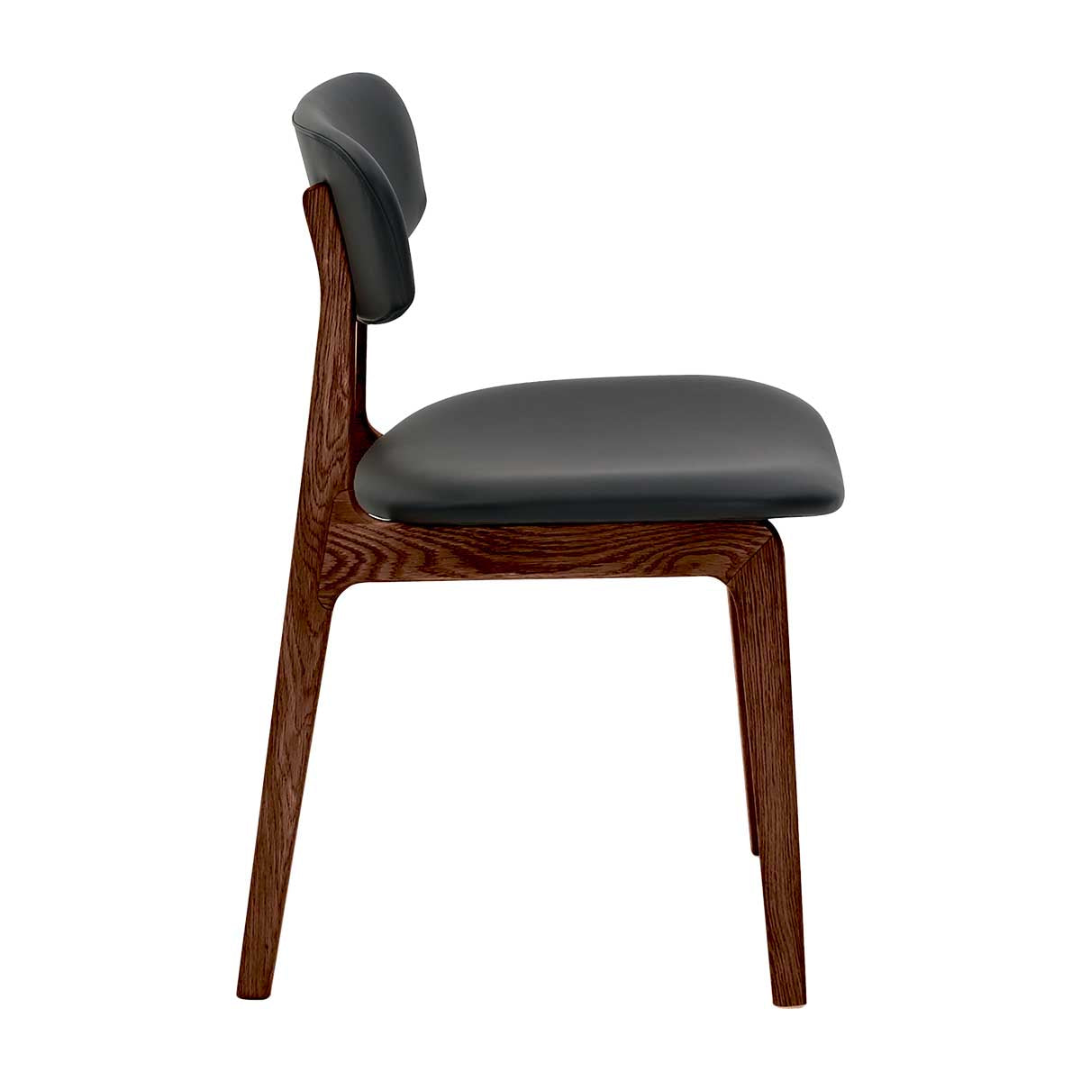 Premium Alaska Leather Dining Chair - Genuine Leather Upholstered, Ergonomic Design for Comfortable Dining - Perfect for Home, Restaurant, and Office Use