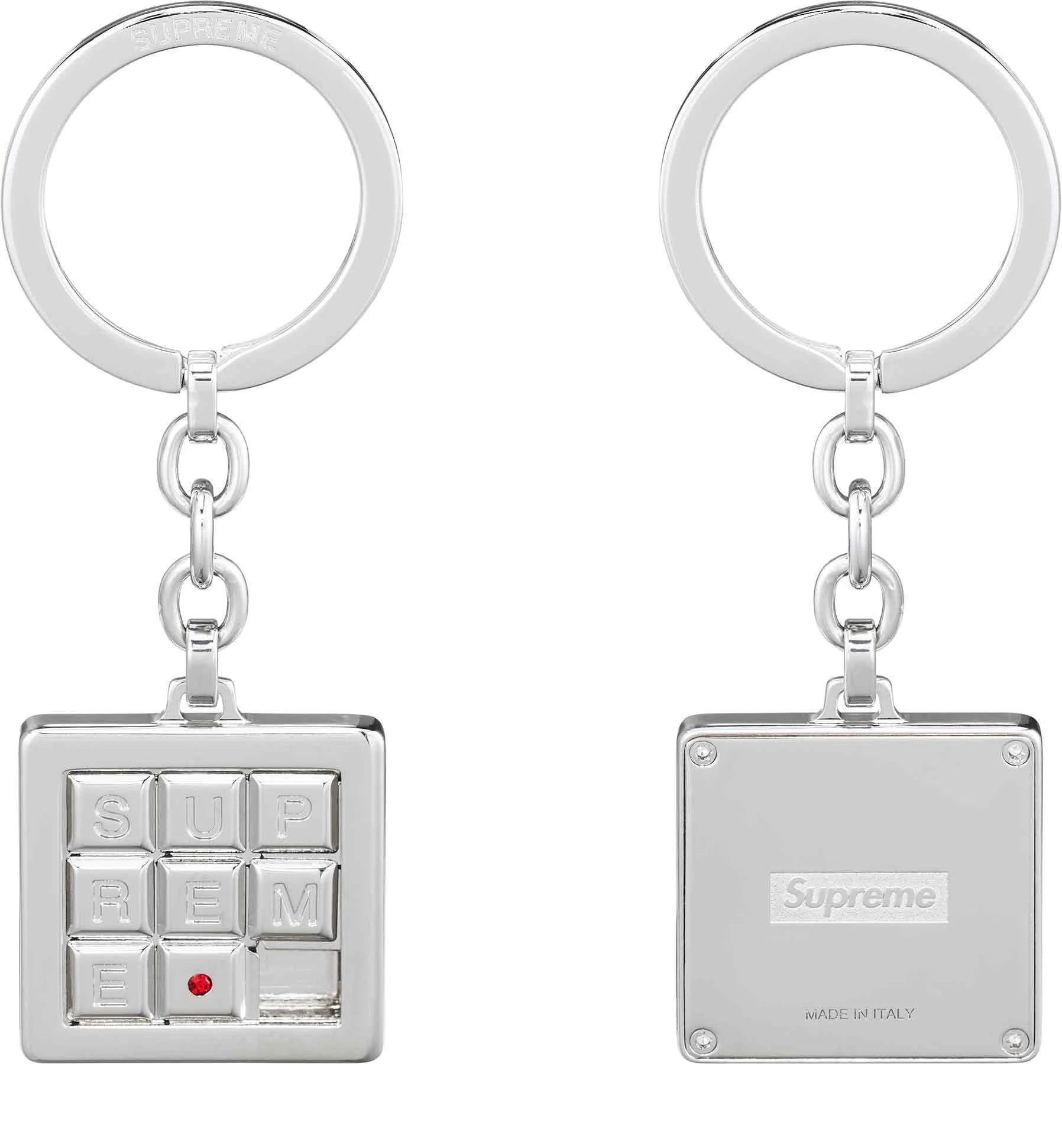 Supreme Puzzle Keychain - Fun Brain Teaser & Collectible Gift for Fans - Perfect for Parties, Gifts & Stress Relief