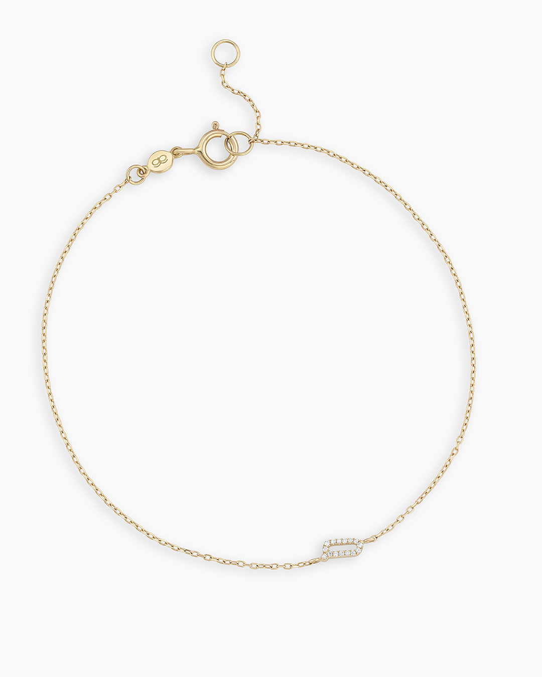 Diamond Pavé Alphabet Bracelet - Personalized Initial Letter Bracelet for Women, Sterling Silver or Gold Plated, Elegant Gift for Birthday, Anniversary, Valentine's Day | Perfect for Everyday Wear & Special Occasions