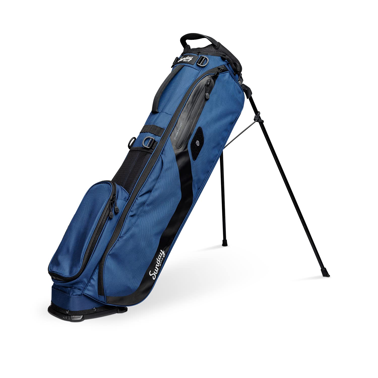 Sunday Golf El Camino Stand Bag - Ultra Lightweight 3.9lbs Golf Bag with Adjustable Strap & Built-in Stand - Perfect for Driving Range, Par 3 & Full Courses - Easy Carry Design for Walking Golfers