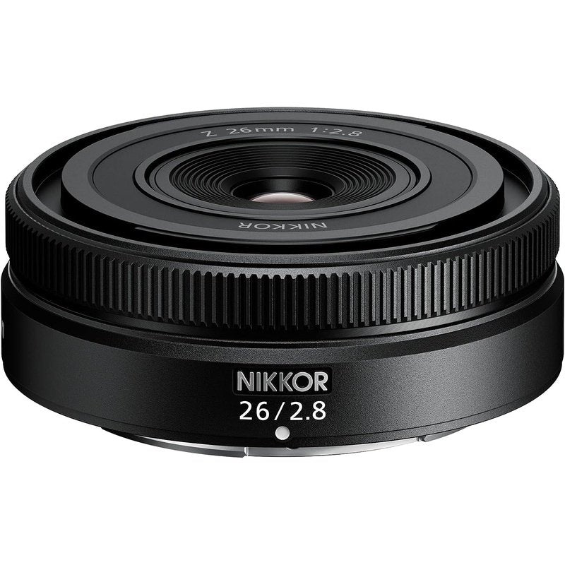 Nikon Z 26mm F/2.8 Pancake Prime Lens for Z Series Mirrorless Cameras - Compact & Lightweight Wide-Angle Lens for Travel, Street & Everyday Photography