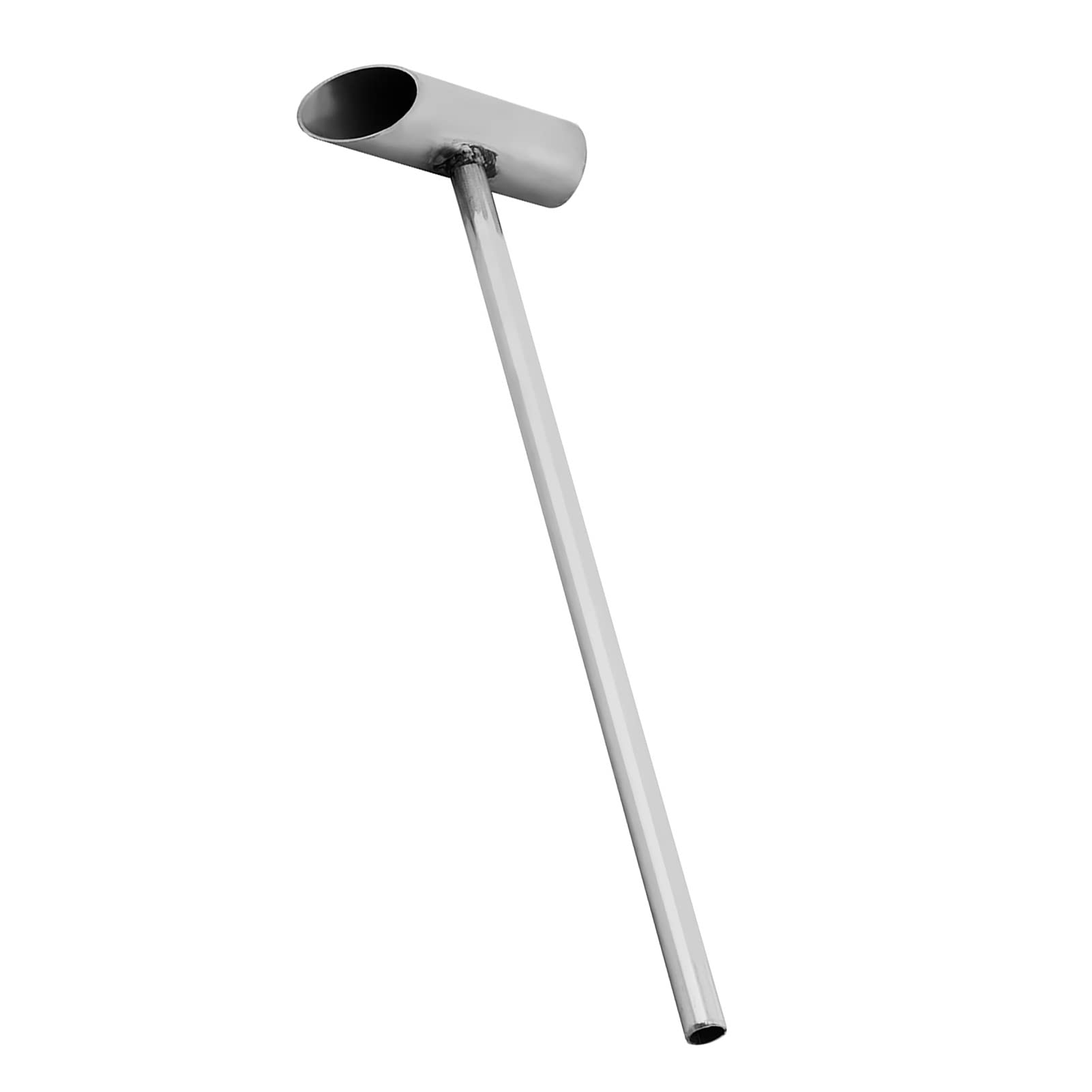 Stainless Steel Marshmallow Machine Spoon - 12.4×3.34in Long Handle Sugar Spoon for Cotton Candy Maker | Perfect for Candy Shops, Fair Stalls & Home Dessert Making