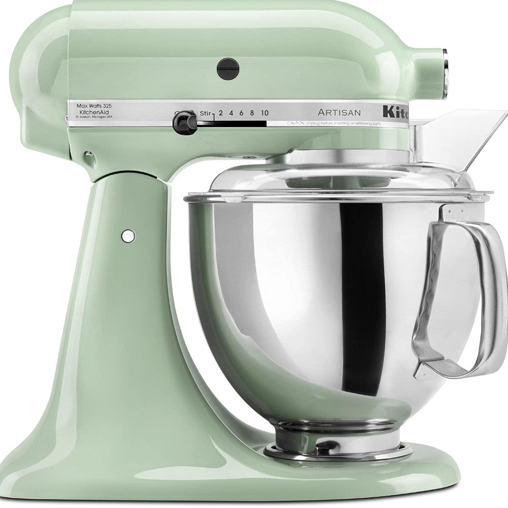 KitchenAid Artisan Stand Mixer 5-Qt. Tilt-Head - Pistachio (KSM150PSPT) for Baking, Mixing & Kneading Dough - Perfect for Home Bakers & Professional Chefs