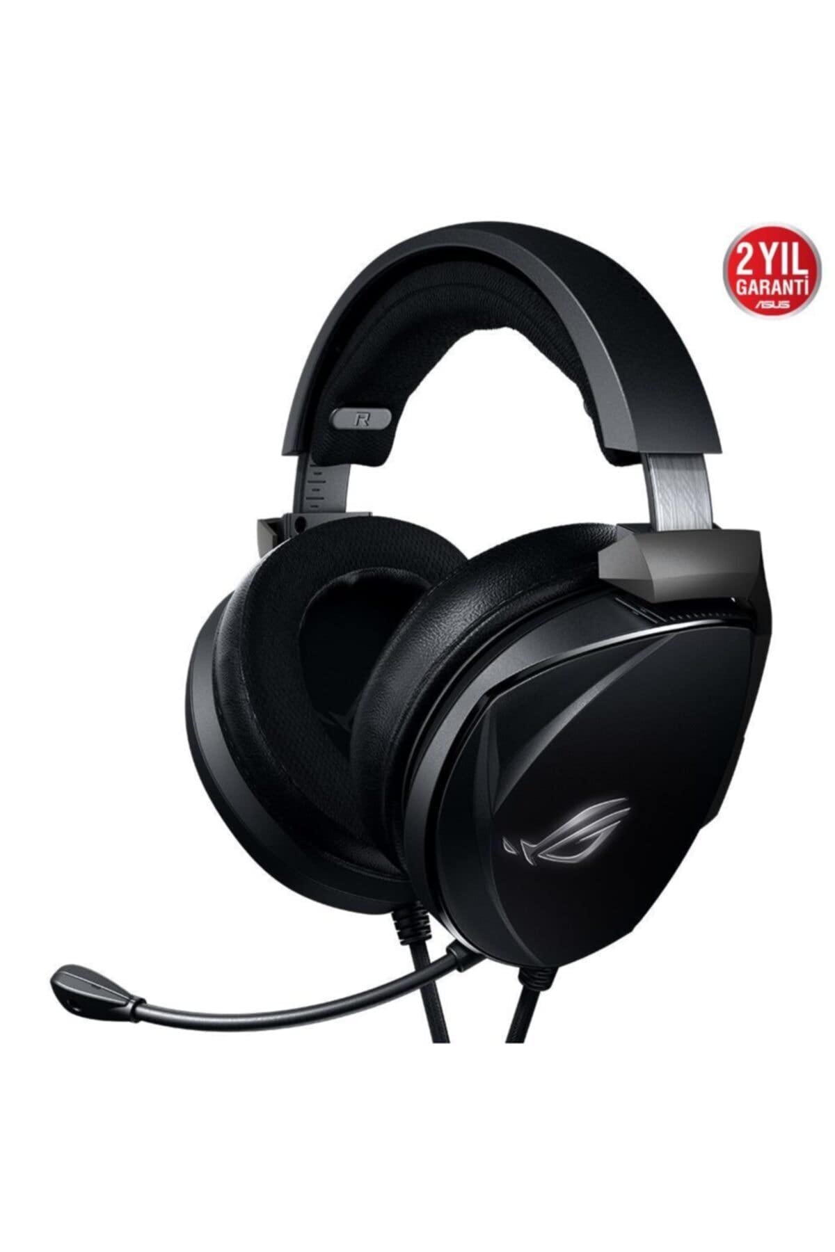ASUS ROG Theta Electret Gaming Headset - 3.5mm Jack with Boom Mic, Compatible with PC, Smartphone, Laptop, Console & Nintendo Switch (Black) - Perfect for Competitive Gaming, Streaming & Online Meetings