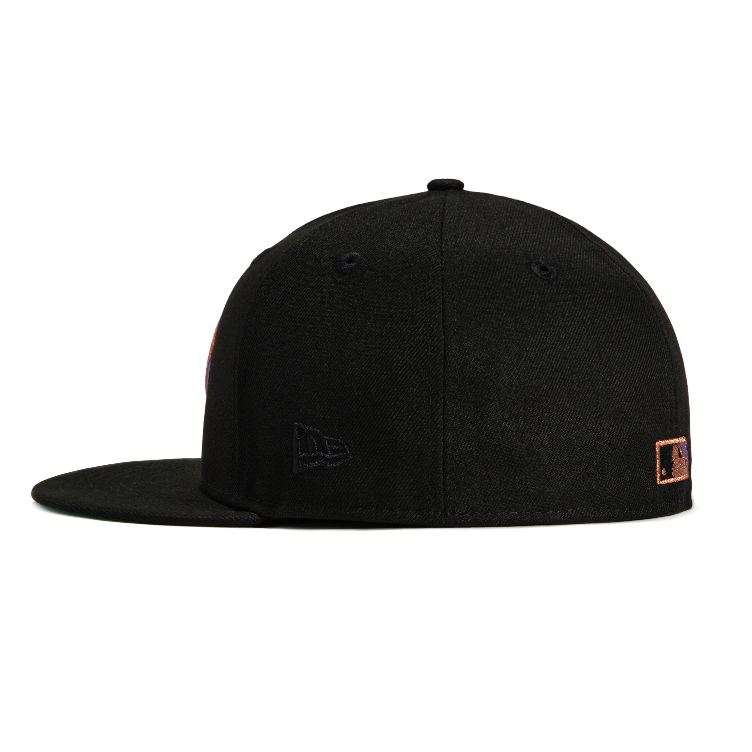 New Era 59Fifty Arizona Diamondbacks Inaugural Patch Snapback Hat - Black, Teal, Purple & Metallic Copper | MLB Baseball Cap for Fans & Collectors | Game Day, Streetwear & Sports Fashion Accessory