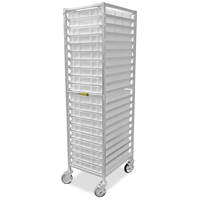 Arcobaleno 20-Tray Mobile Pasta Drying Rack - Stainless Steel Pasta Dryer for Homemade Pasta, Noodles & Herbs - Perfect for Commercial Kitchens, Restaurants & Home Chefs