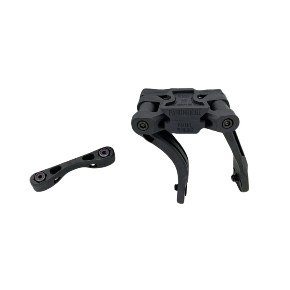 Noisefighters Panobridge MK3 Night Vision Bridge Mount - Dual PVS-14 Compatible for Tactical & Military Use | Enhanced Comfort & Durability for Night Operations, Hunting, and Airsoft