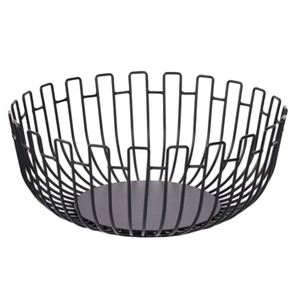 DOITOOL Hollow Metal Fruit Basket - Practical Snack Storage Container for Kitchen Countertop, Dining Table & Picnic Use