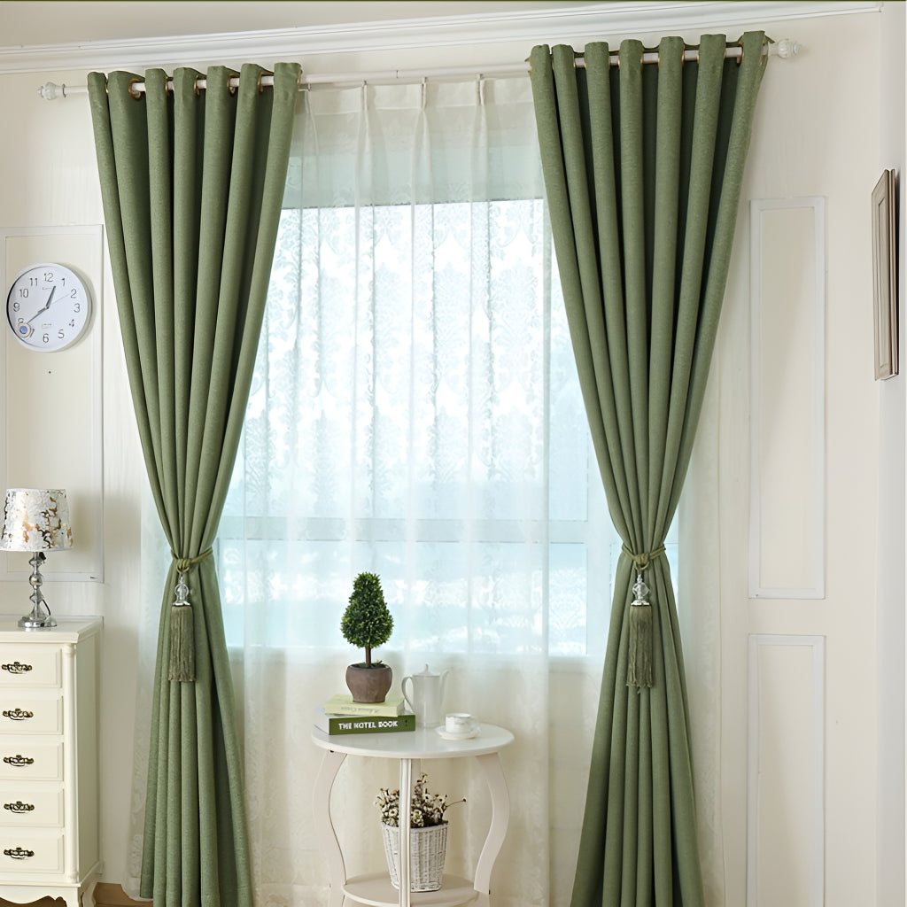 Amaliah Room Darkening Blackout Custom Curtains for Bedroom & Nursery - Thermal Insulated Window Drapes for Better Sleep & Light Control