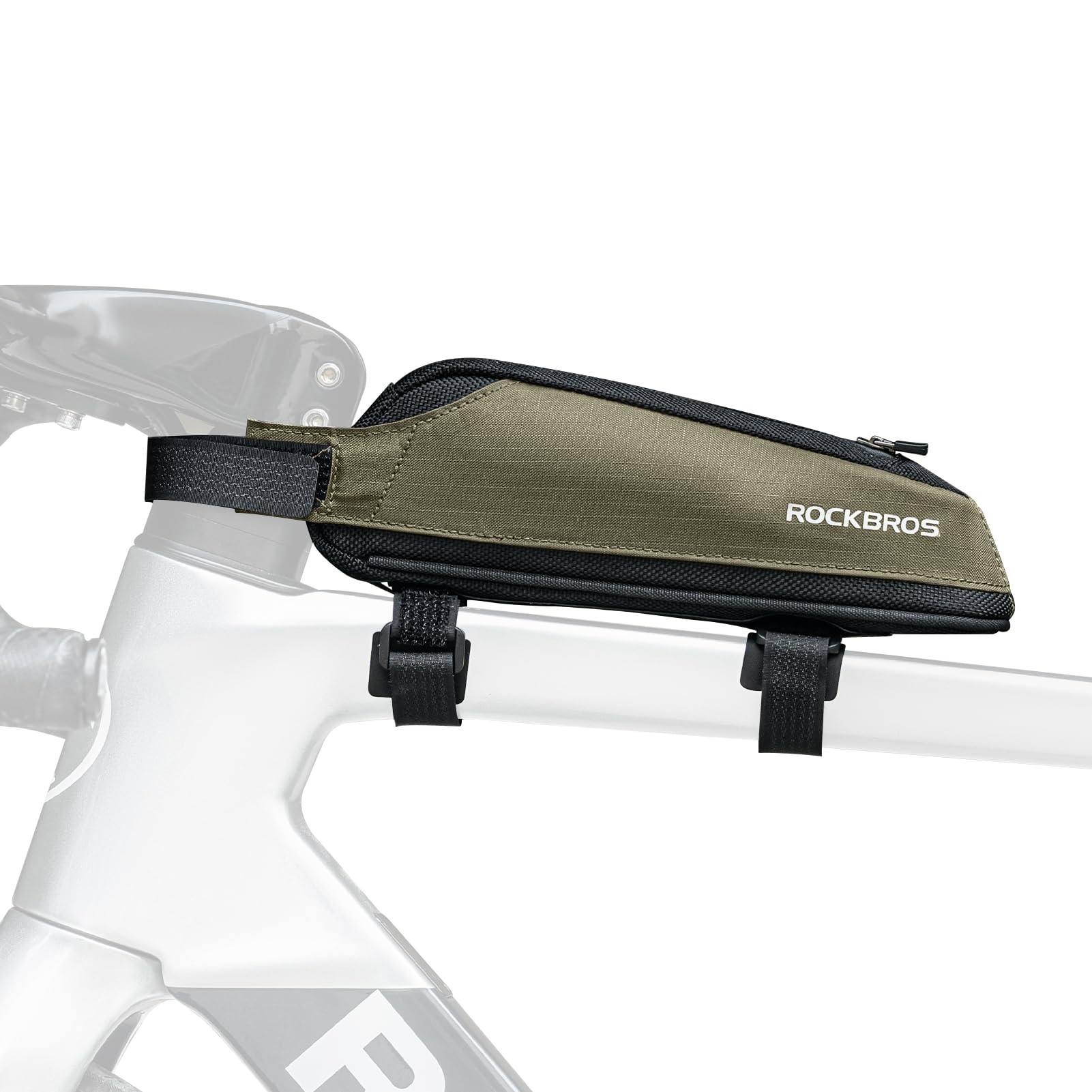 ROCKBROS Bike Frame Bag - Lightweight Aerodynamic Top Tube & Triangle Bag for Triathlon, Gravel & Road Bikes - Perfect for Cycling, Commuting & Outdoor Adventures