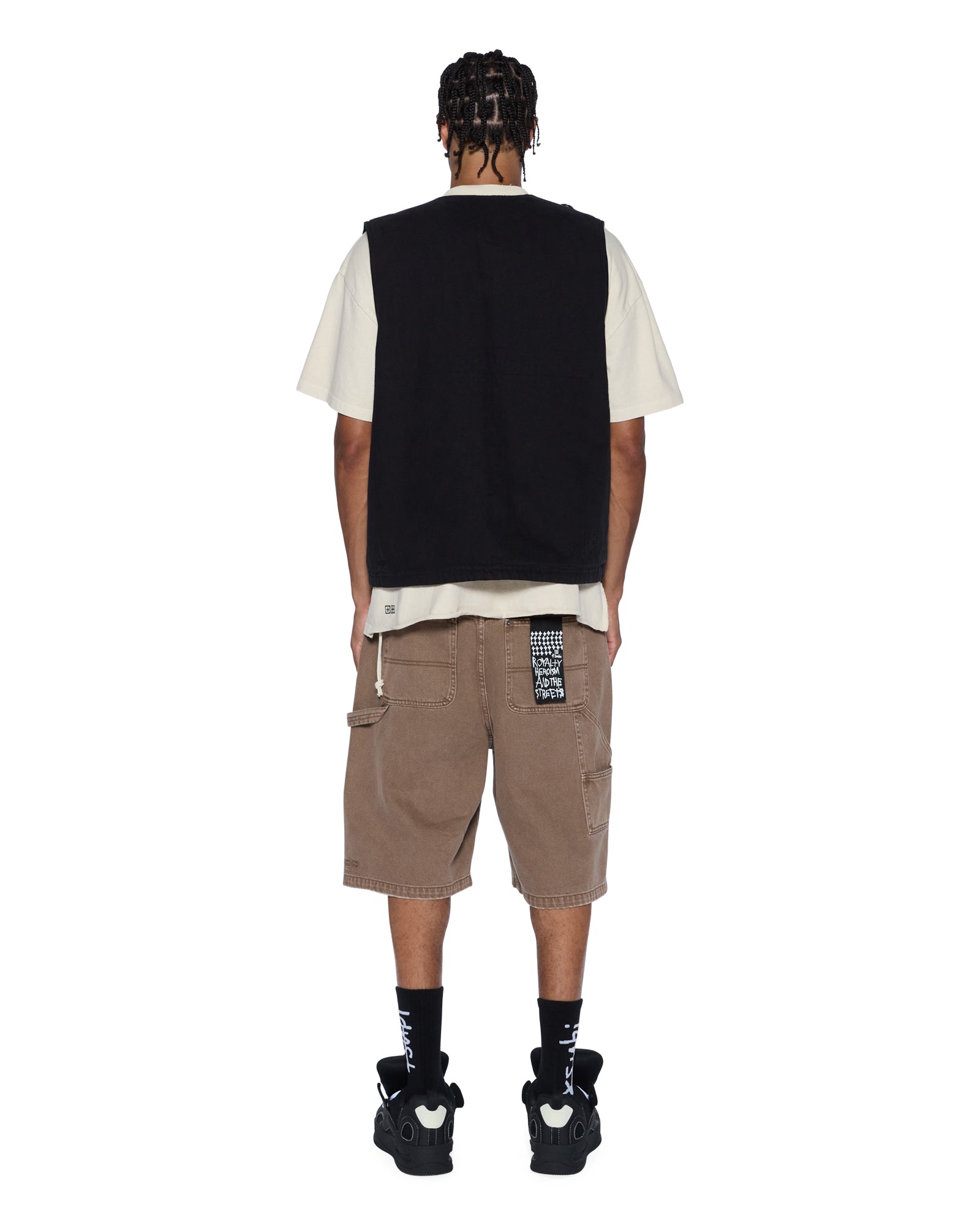BATTLER Tactical Vest Black - Military Style MOLLE Vest for Airsoft, Hunting & Outdoor Activities