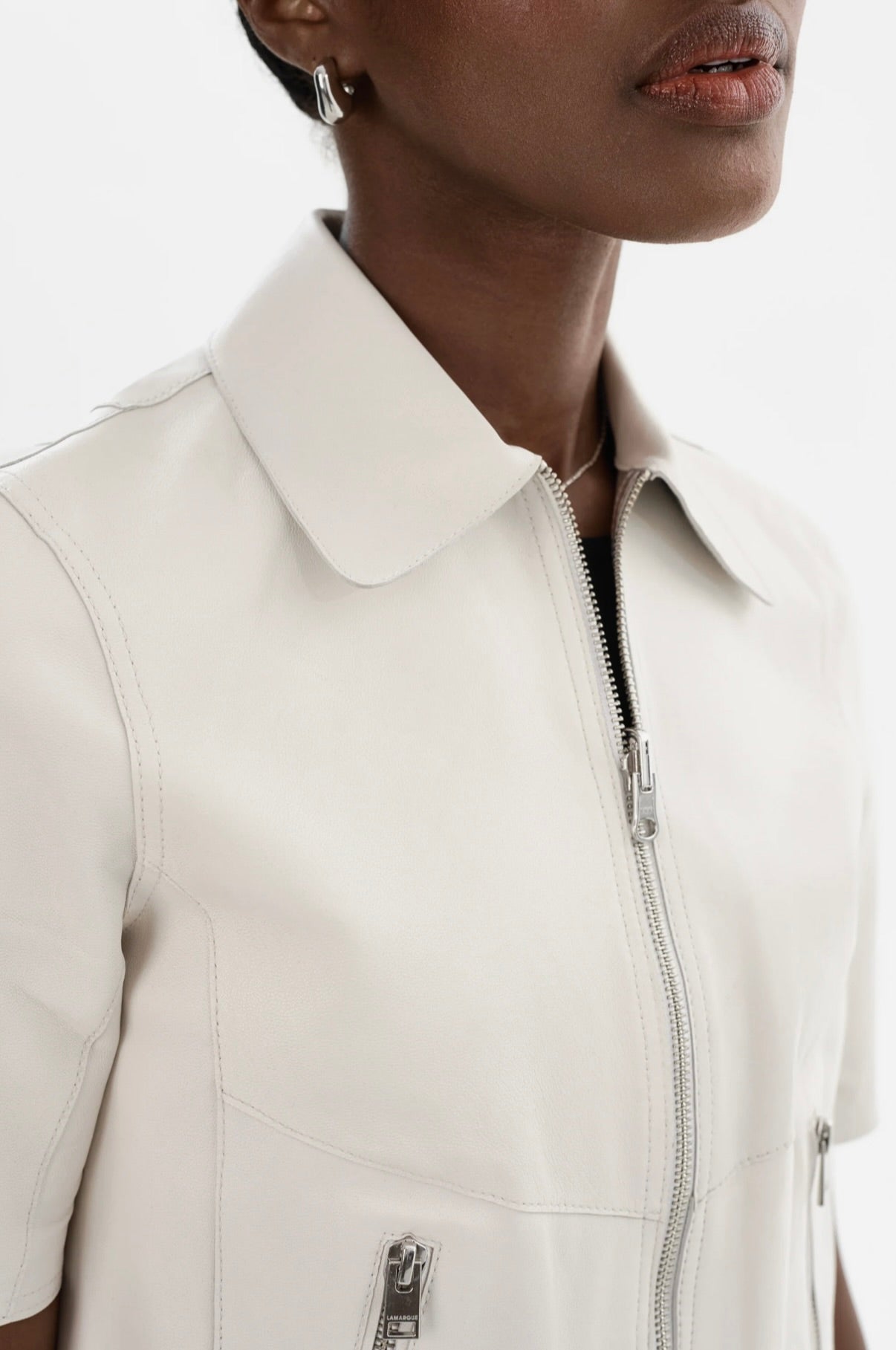 Sevana Reversible Leather Jacket for Women - Stylish Faux Leather Biker Jacket with Zipper Closure | Perfect for Casual Outfits, Date Nights & Fall Layering