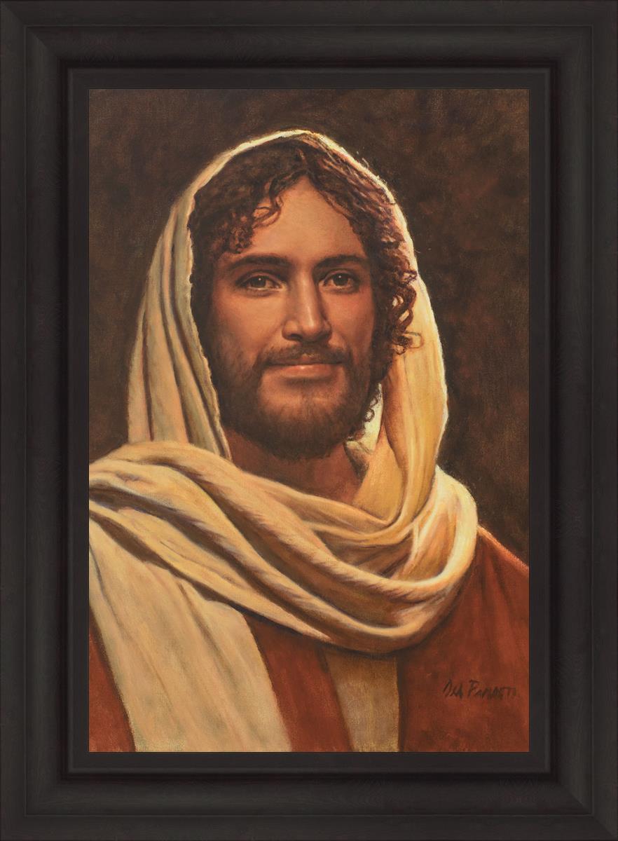 Emmanuel By Del Parson - Premium Religious Wall Art for Home & Church Decor - Perfect for Living Rooms, Bedrooms & Worship Spaces