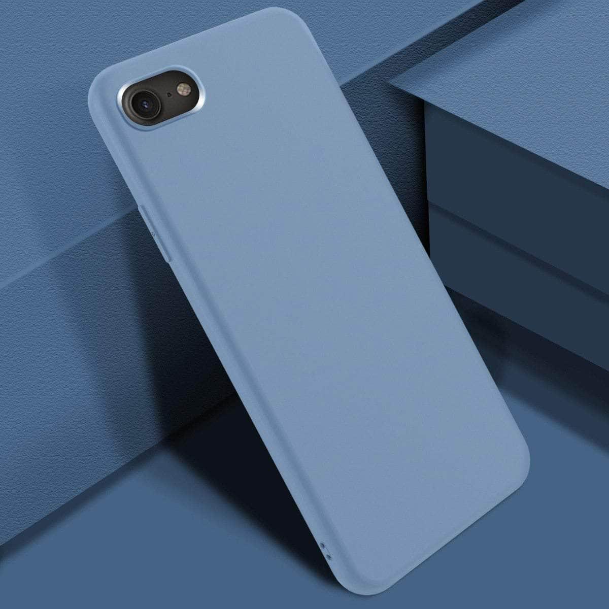 iPhone SE 2020 Case - Soft Silicone Candy Color Protective Cover with Velvet Matte Finish | Perfect for Everyday Use & Gift Giving