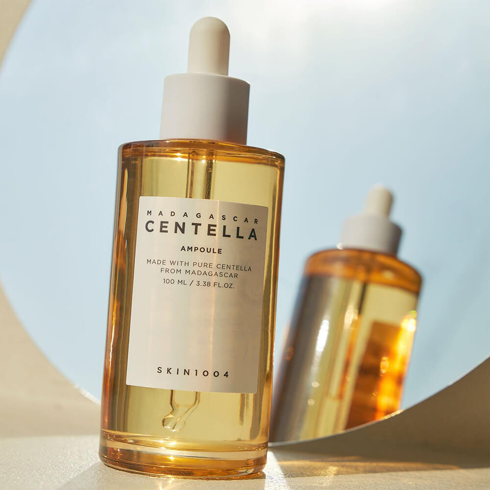 Skin1004 Centella Ampoule - Soothing Facial Serum for Sensitive Skin, Hydrating & Calming Treatment, Korean Skincare for Acne & Redness Relief - Perfect for Daily Use & Post-Procedure Care
