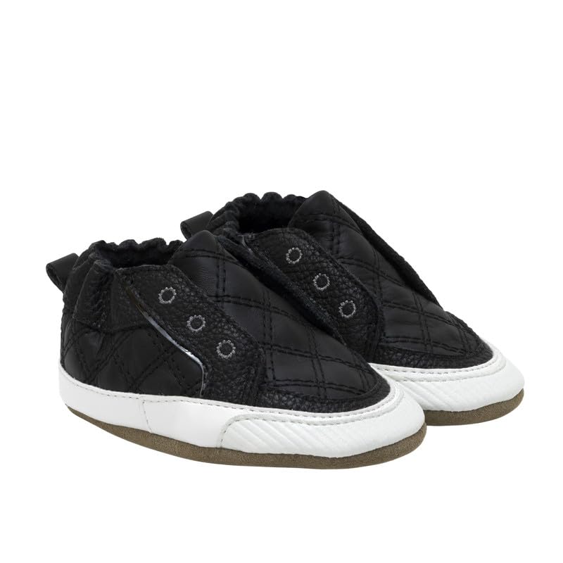 Stylish Steve Quilted Black Leather