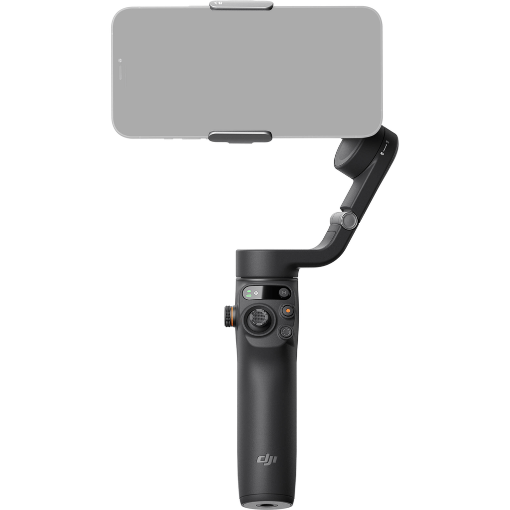 DJI Osmo Mobile 6 Smartphone Gimbal Stabilizer - 3-Axis Handheld Gimbal for iPhone & Android (Black) - Perfect for Vlogging, Travel Videos & Smooth Social Media Content