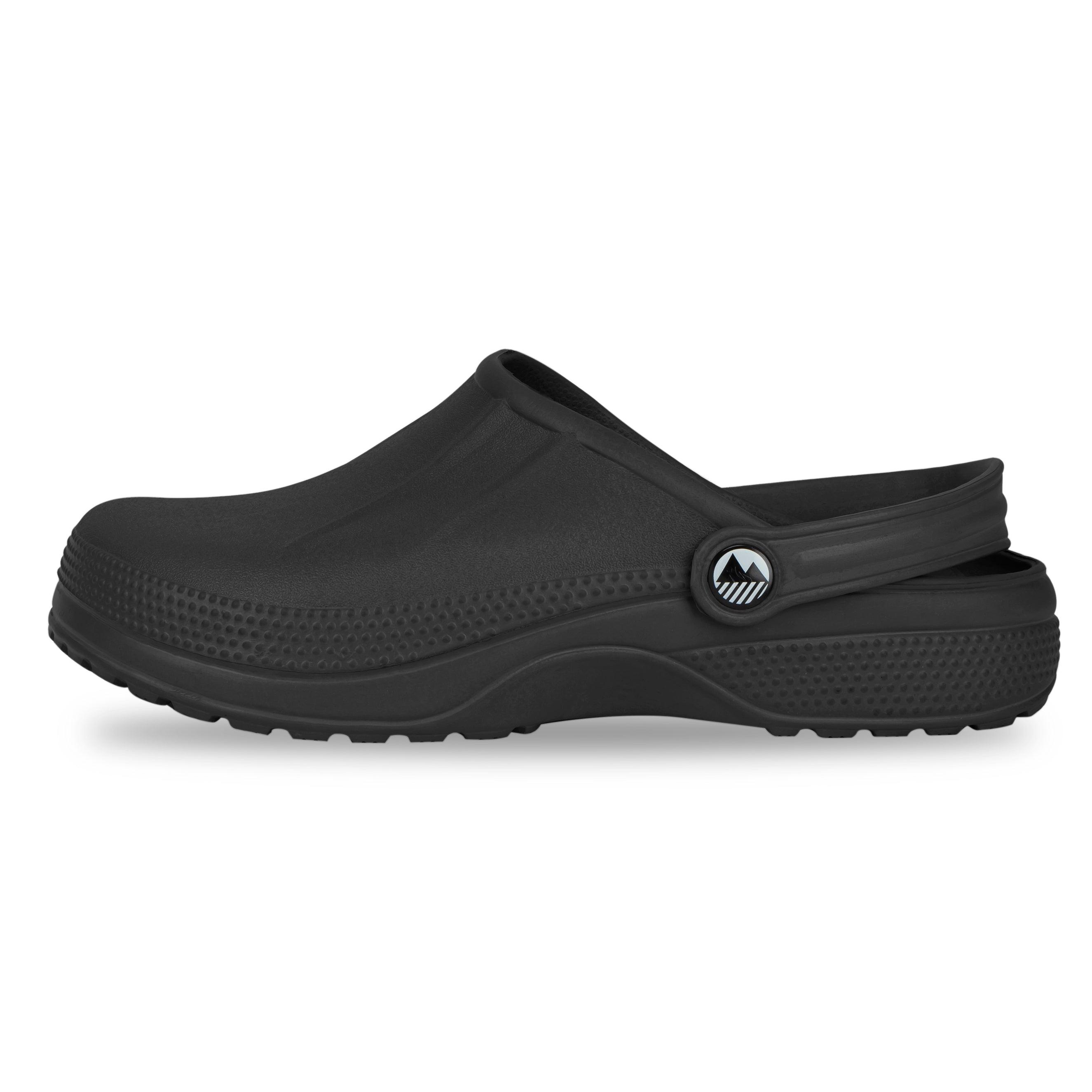 Men's Allonby Classic Garden Clogs - Wide Fit Comfortable Slip-On Shoes for Outdoor Work, Gardening & Beach Use