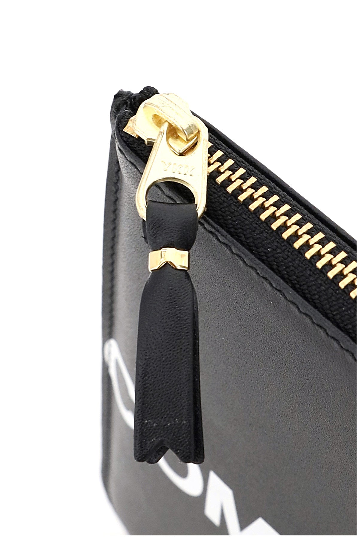 Comme des Garçons Genuine Leather Wallet Pouch with Logo - Stylish & Durable for Everyday Use, Travel & Gifts