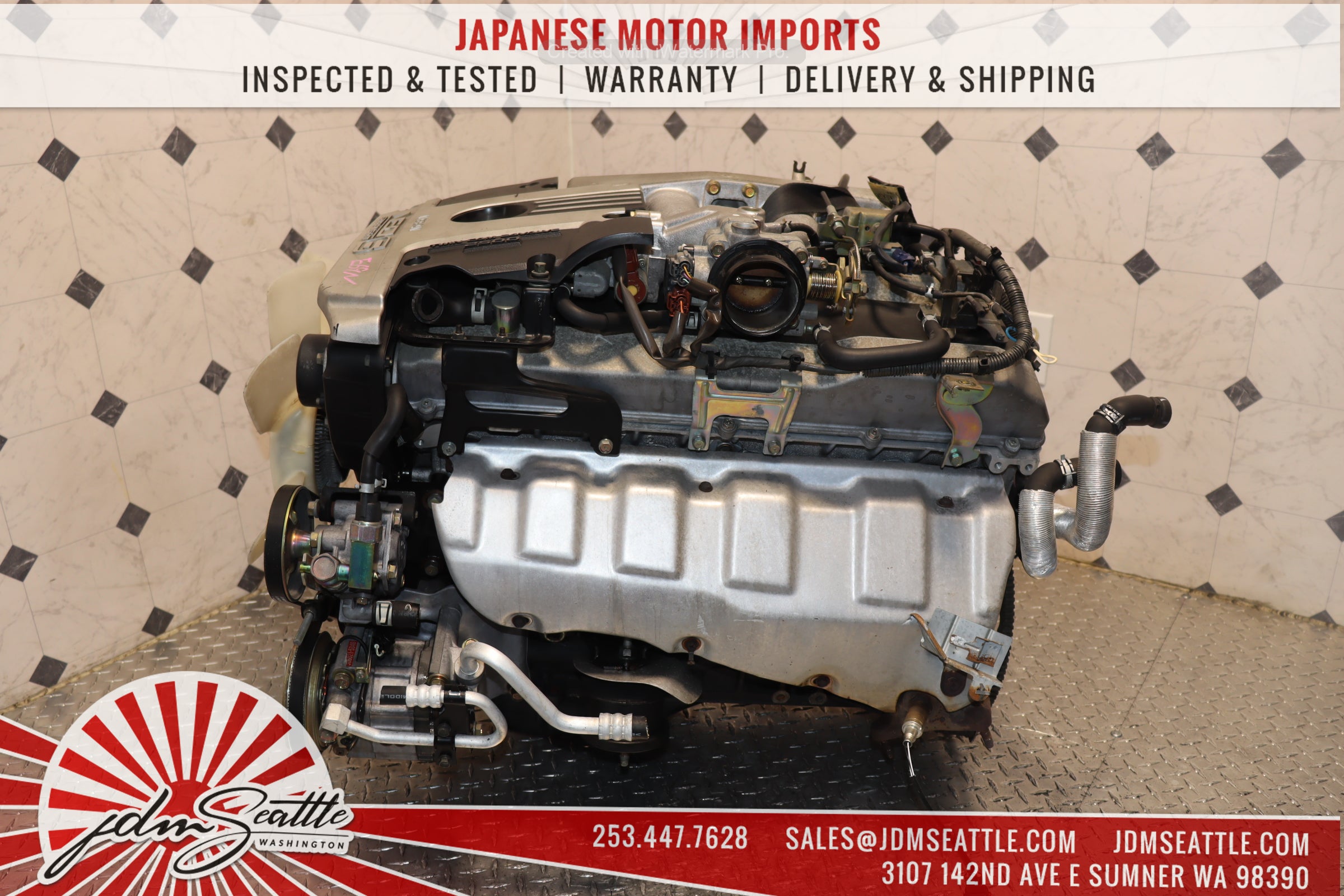 JDM R34 Nissan Skyline RB25DE 2.5L DOHC NEO 6-Cylinder Naturally Aspirated RWD Engine - Perfect for Skyline GT-T, Drift Builds & JDM Performance Upgrades