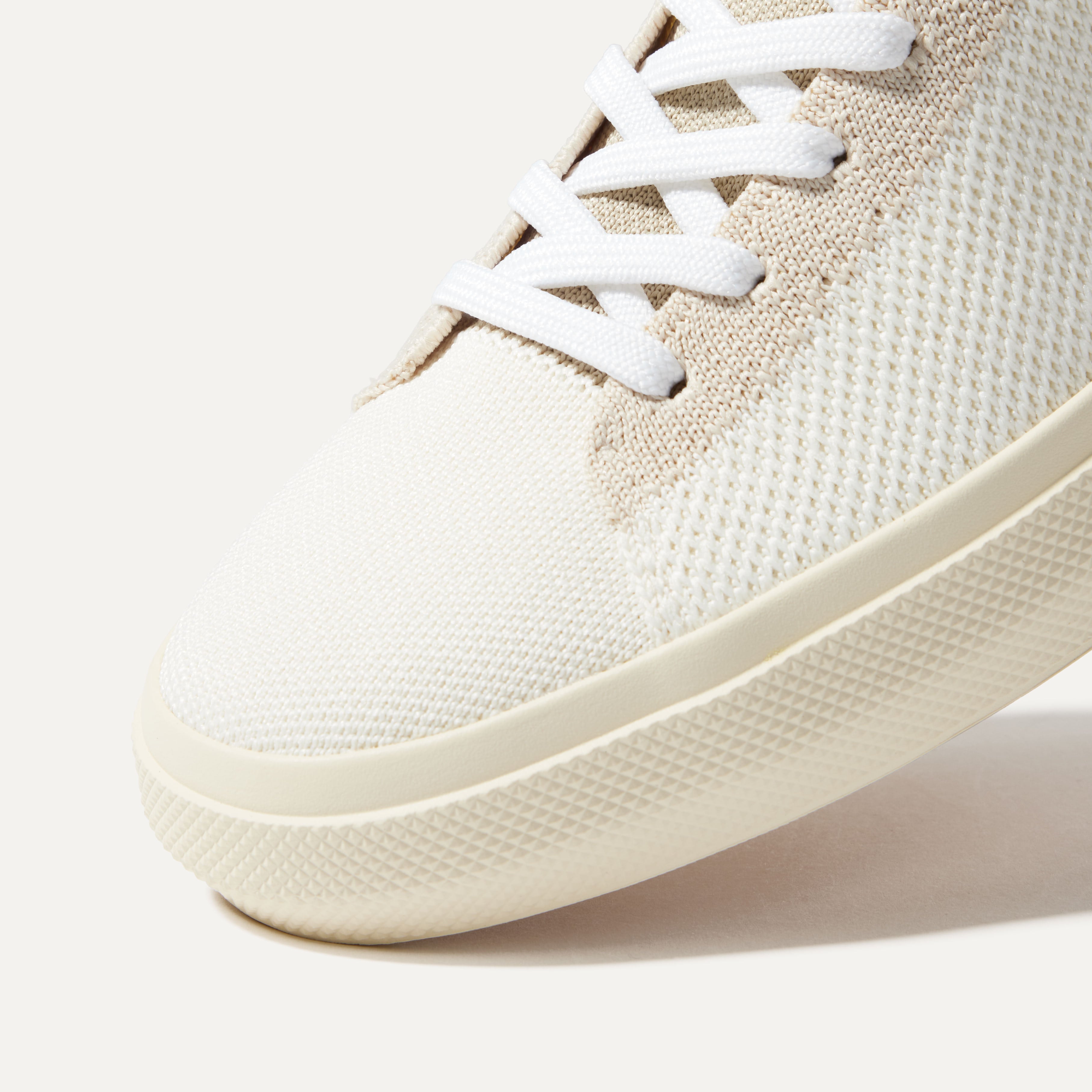 Men's High Top Sneakers - Sand Dune Color | Comfortable Retro Basketball Shoes for Casual Wear & Street Fashion