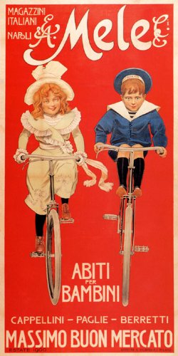 Vintage Massimo Napoli Bicycle Poster - 15