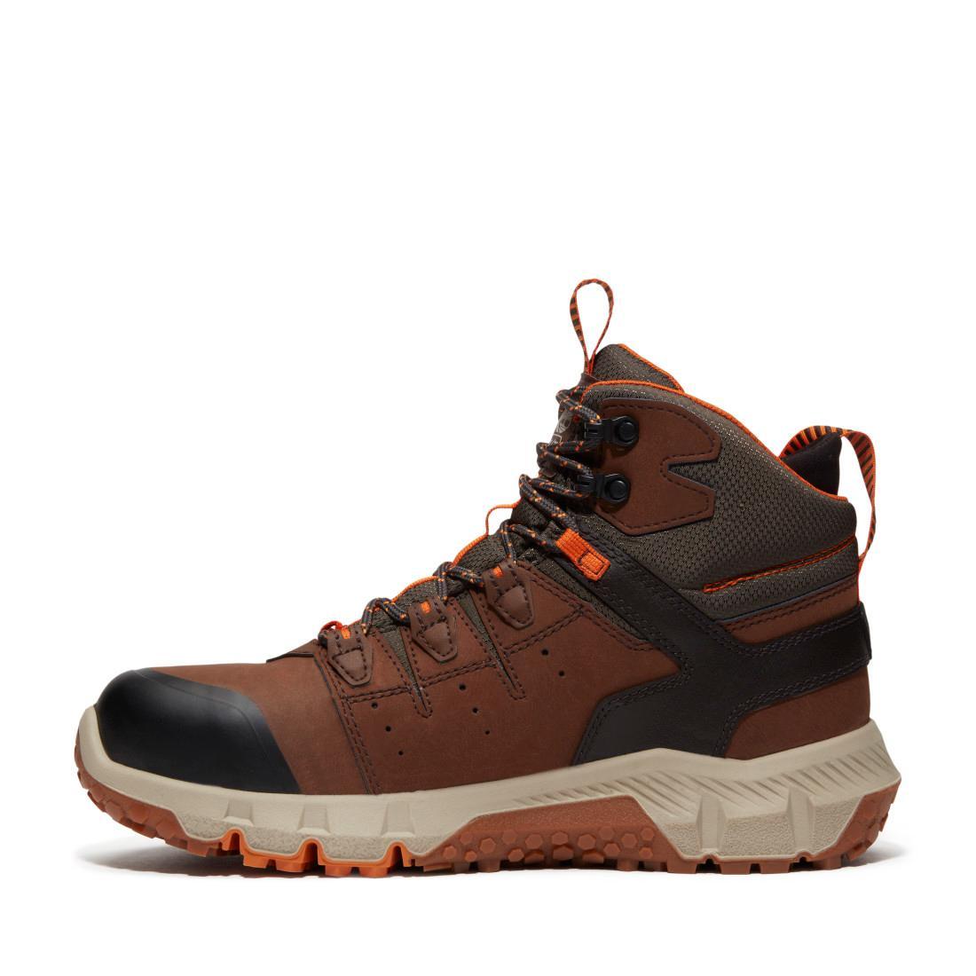 Waterproof Steel Toe Work Boots for Men - Lightweight & Durable Safety Shoes for Construction, Warehouse & Outdoor Work - OSHA Compliant