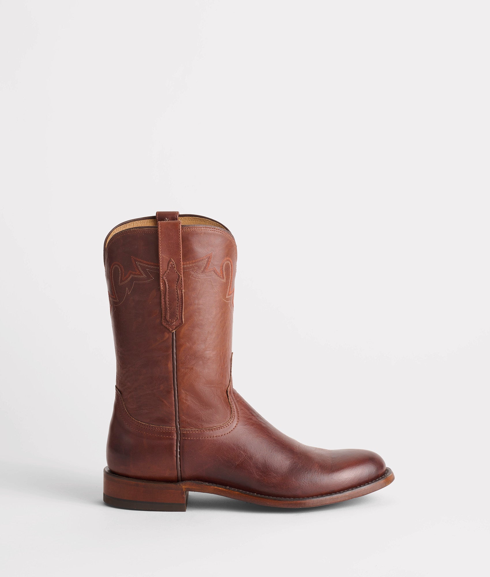 Sunset Roper Tan Ranch Hand Cowboy Boots - Western Style Leather Boots for Men | Perfect for Rodeo, Country Dancing & Outdoor Adventures