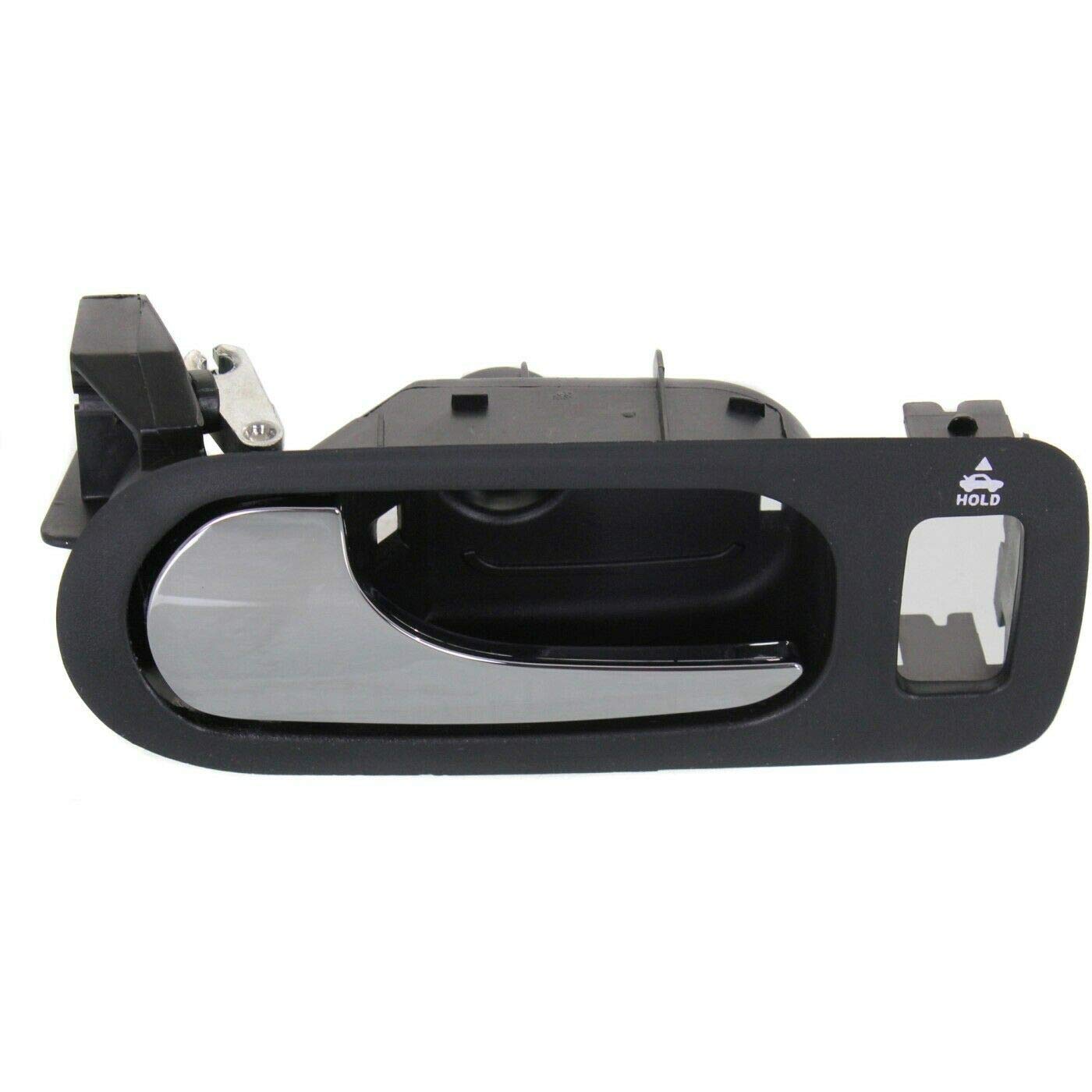 AMOFACIO Left Driver Side Interior Door Handle with Lock Hole - Compatible with 2005-2009 Sedan 4-Door - Easy Replacement for Car Door Repair