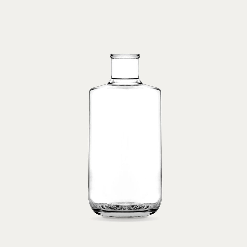 Meili 500ml Clear Transparent Water Bottle - Perfect for Gym, Hiking, and Everyday Hydration