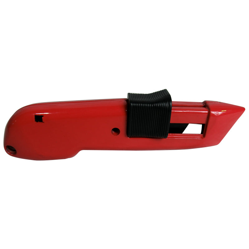 Self-Retracting Utility Knife - Heavy Duty Safety Cutter with Quick Blade Change - Perfect for DIY Projects, Packaging, and Construction Work