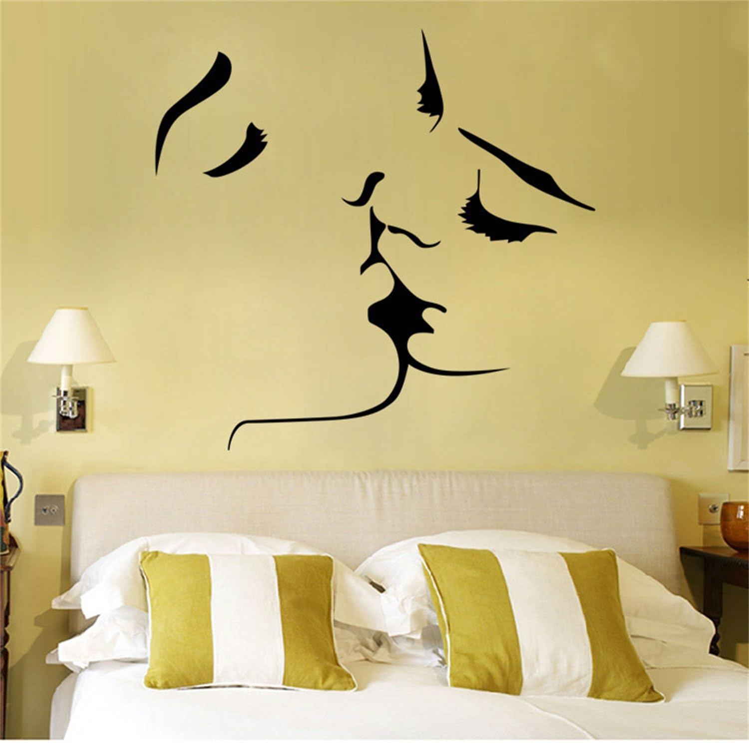 Eyelash Wall Decals - Removable Vinyl Stickers for Salon & Women's Bedroom Decor | Perfect for Girls' Room & Living Room Wall Art | DIY Home Decoration & Beauty Salon Wall Stickers