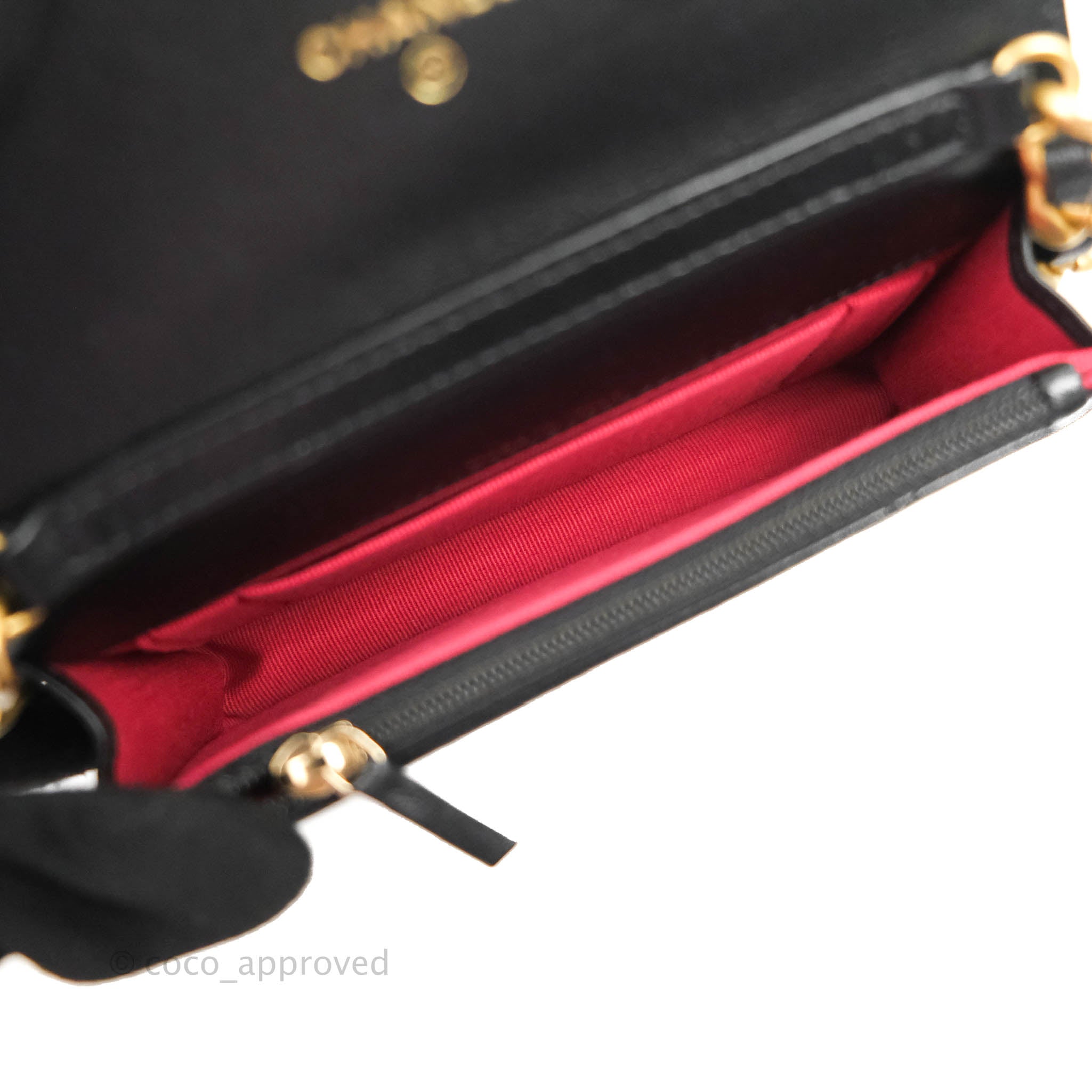 Chanel 19 Mini Clutch with Chain - Black Lambskin Leather Crossbody Bag with Mixed Hardware for Women | Perfect for Evening Parties, Date Nights & Special Occasions