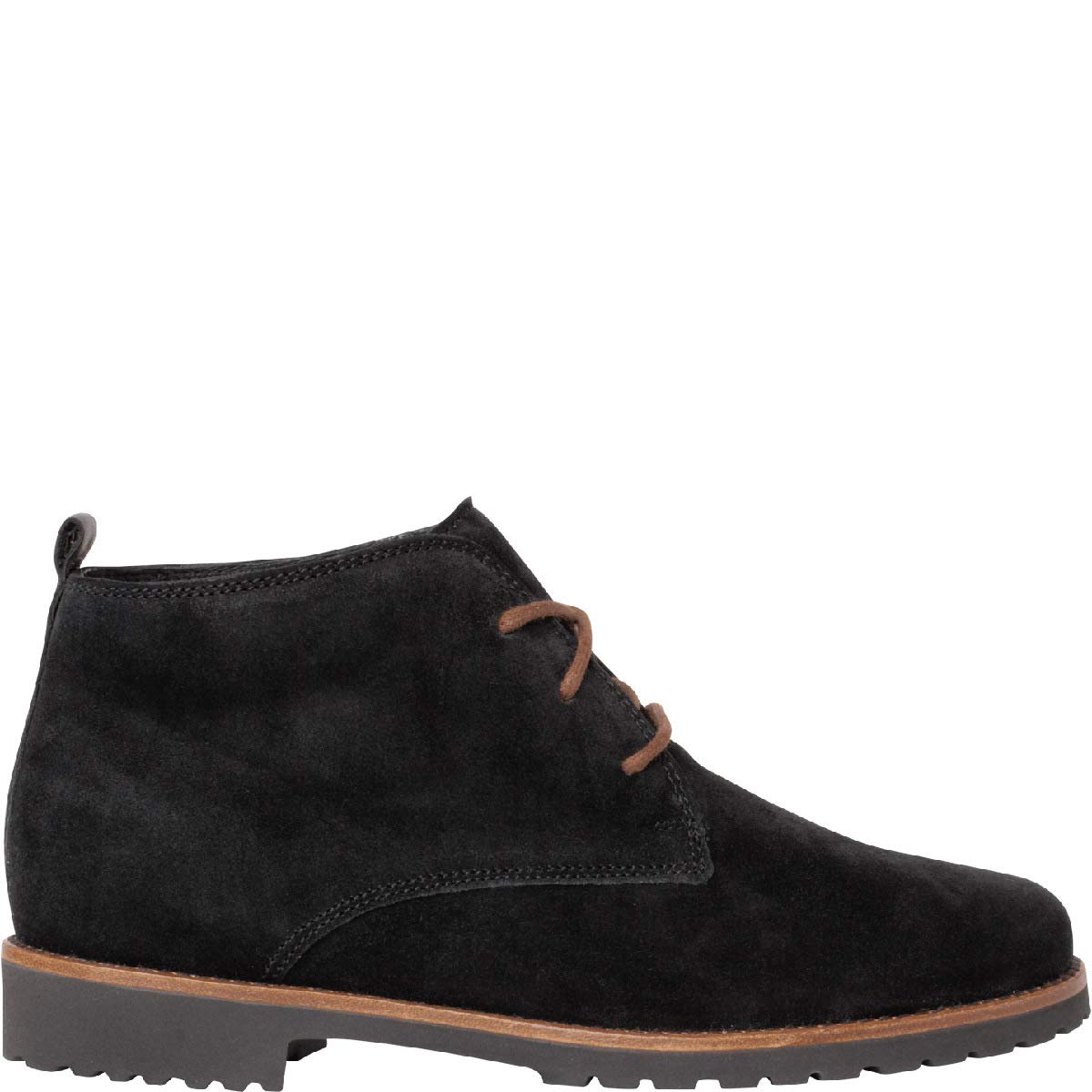 Women's Black Ankle Boots Size 7.5 - Comfortable & Stylish Winter Boots for Casual Outfits, Office Wear & Night Out