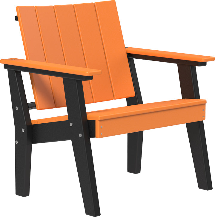 LuxCraft Modern Urban Chat Chair - Stylish Accent Chair for Living Room, Office & Lounge - Perfect for Small Spaces, Reading Nook & Conversation Areas