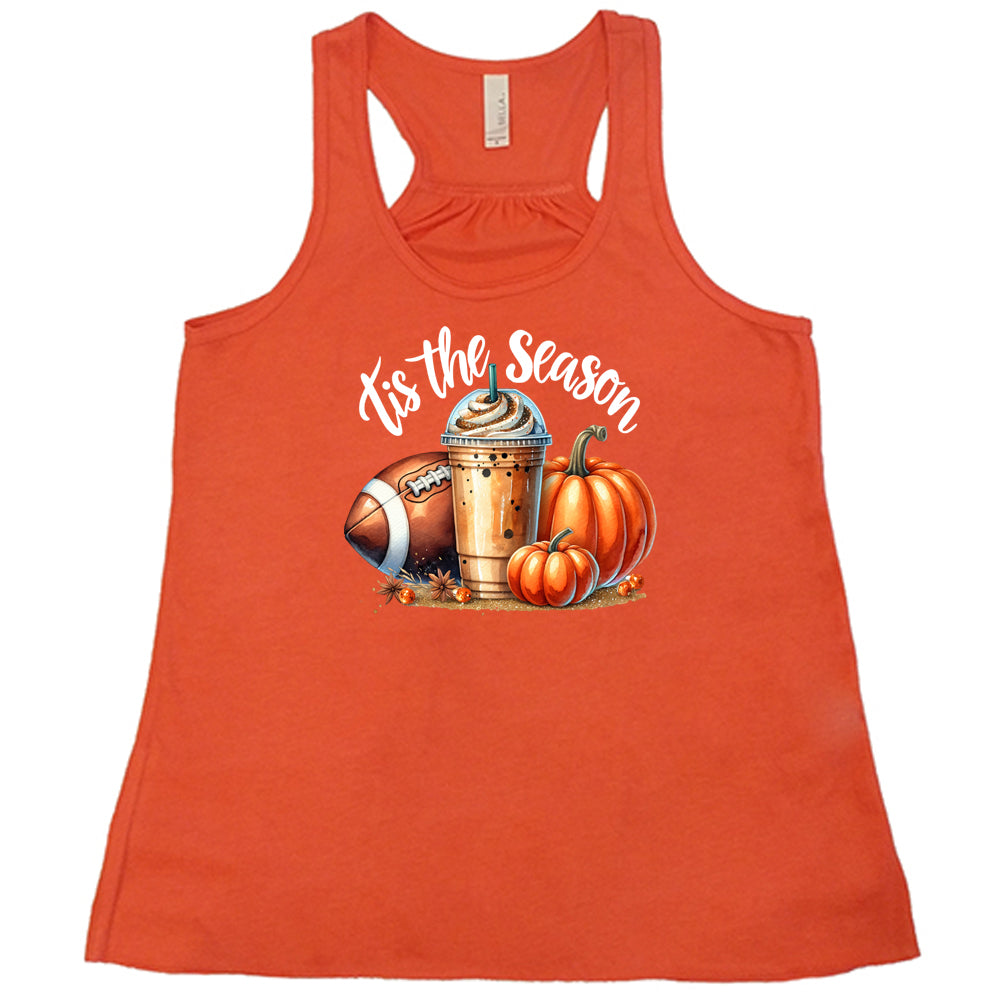 Football Coffee Tis The Season Shirt - Funny Christmas Holiday Sweatshirt for Men & Women - Perfect for Gifts, Parties & Festive Gatherings