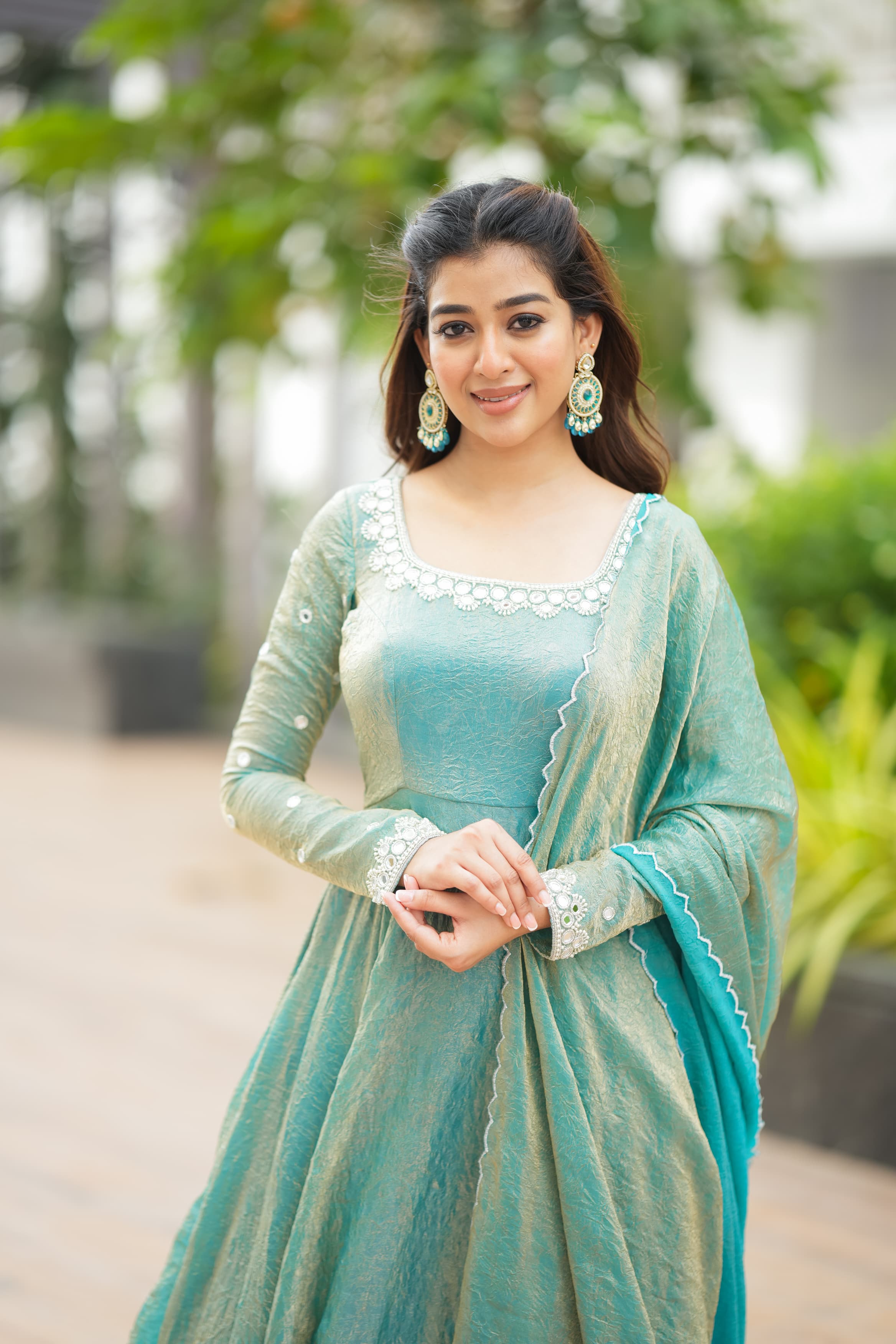 DD699 Shabana Premium Designer Anarkali Suit - Elegant Pakistani/Indian Party Wear for Women - Perfect for Weddings, Festivals & Special Occasions