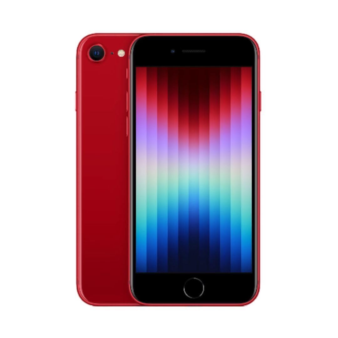 Apple iPhone SE 3rd Generation 64GB Unlocked Smartphone - Red (Renewed Premium Quality) | Perfect for Travel, Business & Everyday Use
